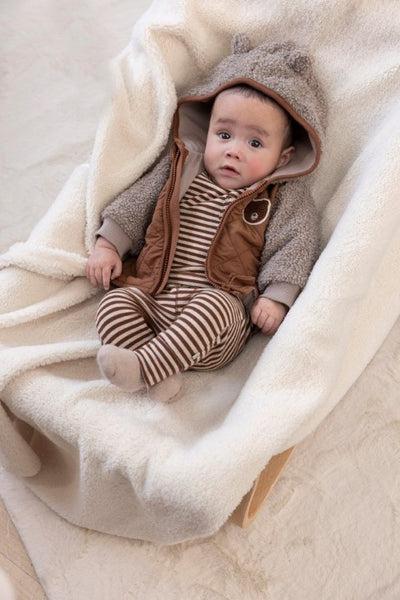 Feetje W25  W2522 Broek streep - Wild World Bruin 52202420