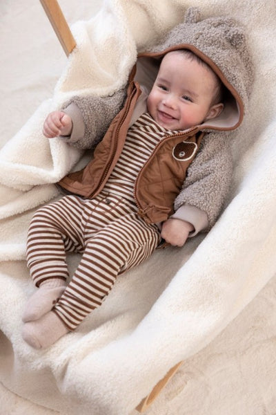 Feetje W25  W2522 Broek streep - Wild World Bruin 52202420