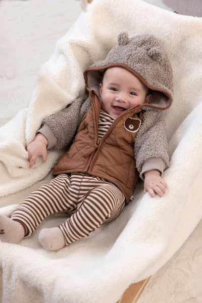 Feetje W25  W2522 Broek streep - Wild World Bruin 52202420