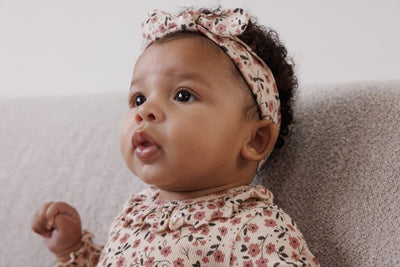 Feetje W25  W2523 Romper rib AOP - Woodland Bloom Offwhite 50200248