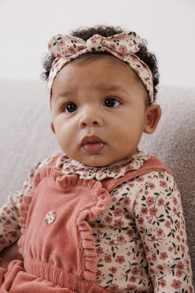 Feetje W25  W2523 Romper rib AOP - Woodland Bloom Offwhite 50200248