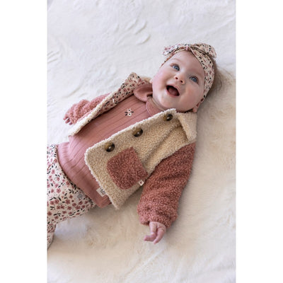 Feetje W25 Bouclé jasje - Woodland Bloom 51300534