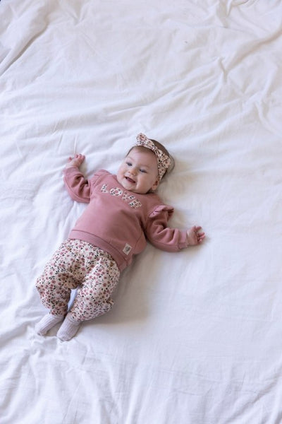 Feetje W25  W2523 Broek AOP - Woodland Bloom Offwhite 52202406