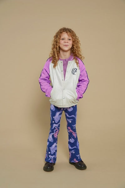Jubel w25 Flared broek AOP - Wild Soul Indigo 92200477 W25J1
