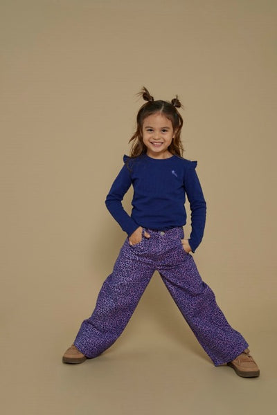 Jubel w25 Longsleeve rib - Wild Soul Indigo 91600427 W25J1