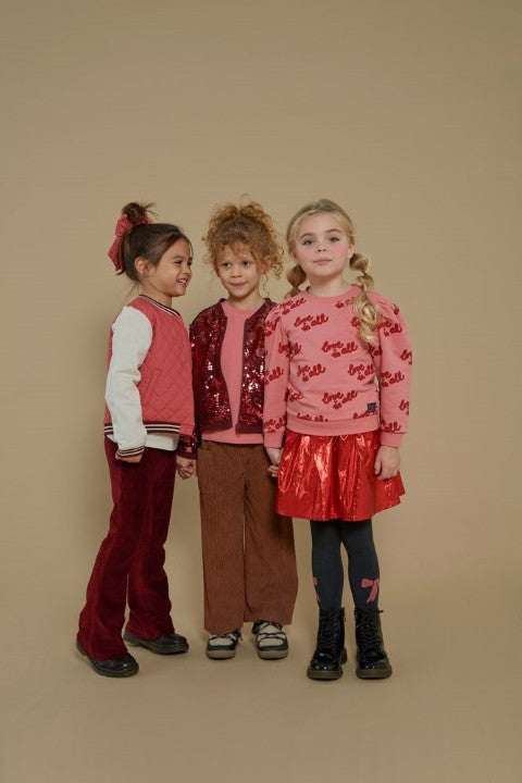Jubel W25 W25J2 Pailetten bomberjack - Queen Of Hearts Bordeaux 91300179