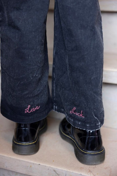 Jubel W25 W25J2 Culotte denim look - Queen Of Hearts Antraciet 92200485