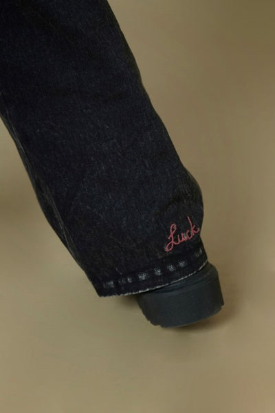 Jubel W25 W25J2 Culotte denim look - Queen Of Hearts Antraciet 92200485