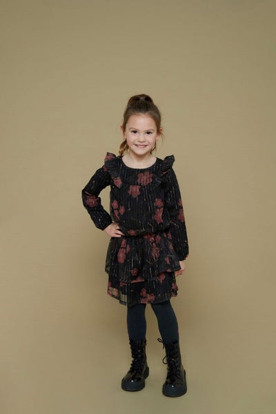 Jubel w25 W25J3 Blouse AOP - Shine Bright Antraciet 92300029