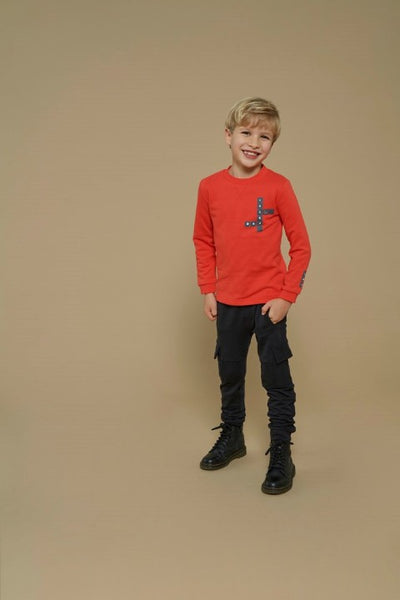 Sturdy w25 Longsleeve - Couch Club Rood 71600611 W25S1