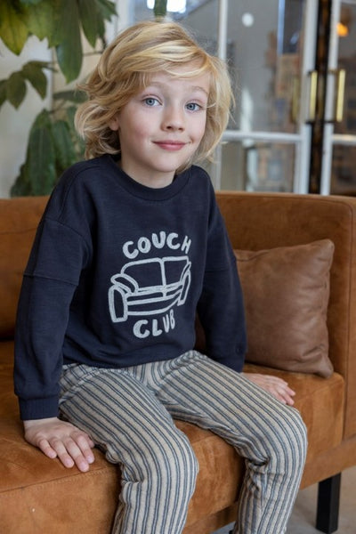 Sturdy w25 Sweater - Couch Club Zwart 71600615 W25S1