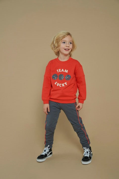 Sturdy w25 Sweater - Couch Club Rood 71600619 W25S1