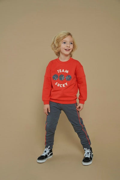 Sturdy w25 Sweater - Couch Club Rood 71600619 W25S1