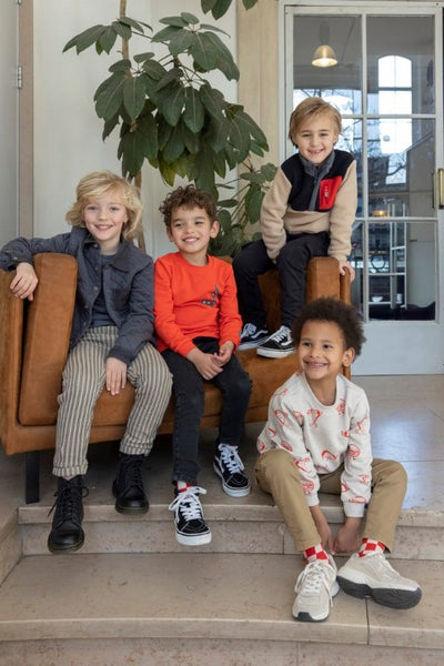 Sturdy w25 Broek streep - Couch Club Zand 72200241 W25S1