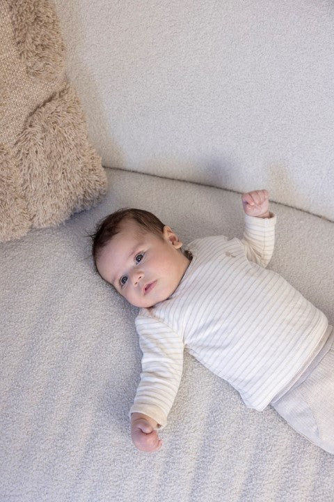 Feetje W25  W2510 Broek rib - Dear Autumn Taupe melange 52202370