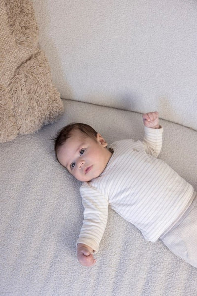 Feetje W25  W2510 Broek rib - Dear Autumn Taupe melange 52202370