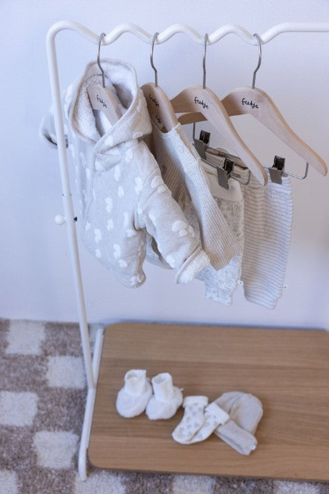 Feetje W25  W2510 Omkeerbaar jasje met capuchon AO - Dear Autumn Taupe melange 51800349