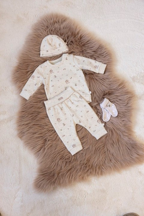 Feetje W25  W2511 Sweater AOP - Fall Favorites Offwhite melange 51602659
