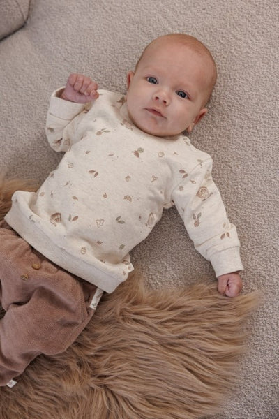 Feetje W25  W2511 Sweater AOP - Fall Favorites Offwhite melange 51602659