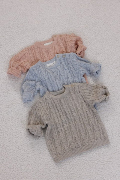 Feetje W25  W2513 Sweater gebreid - The Knits Blauw melange 51602677