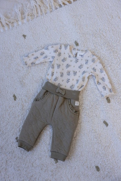 Feetje W25  W2517 Romper rib AOP - Fields of Green Offwhite 50200241