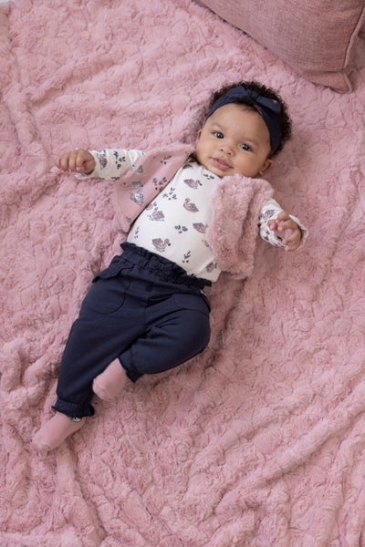 Feetje W25  W2521 Fake fur gilet - Swanlake Roze 51200039