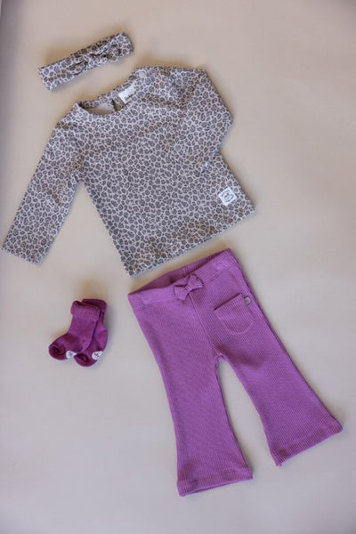 Feetje W25  W2527 Longsleeve AOP - Better Together Taupe melange 51602663