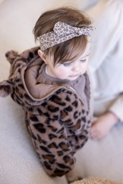 Feetje W25  W2527 Teddy jasje met capuchon - Better Together Taupe 51800358