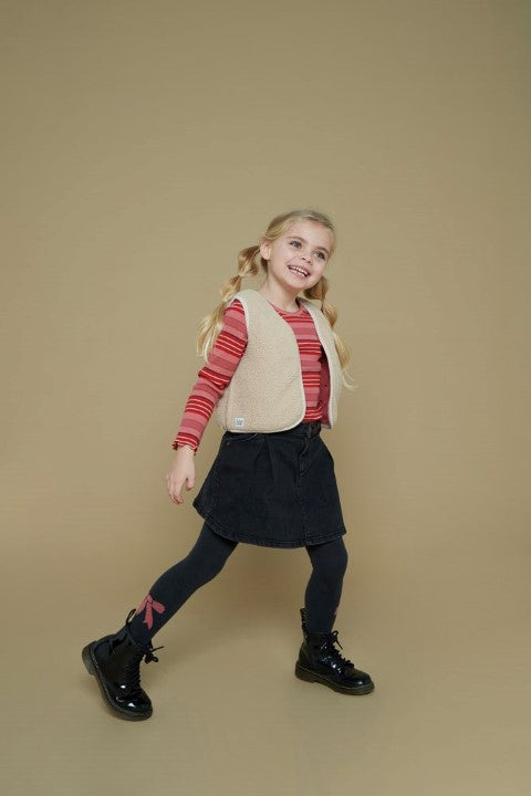 Jubel w25 Teddy gilet - Queen Of Hearts Offwhite 91200020 W25J2