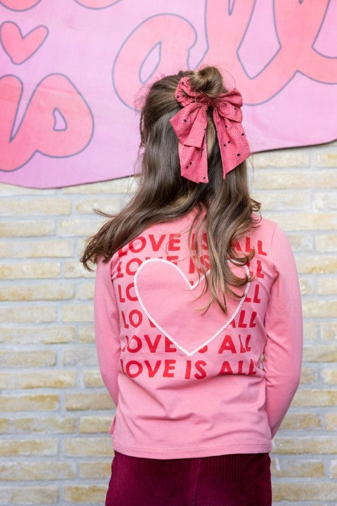 Jubel w25 Longsleeve - Queen Of Hearts l.Roze 91600438 W25J2