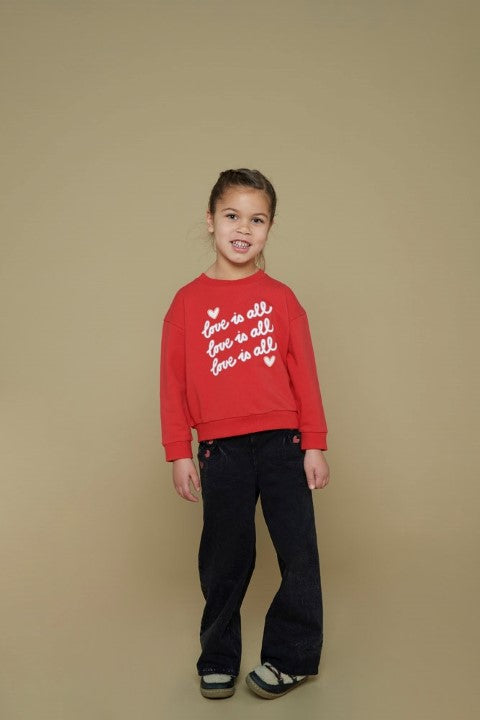 Jubel w25 Sweater - Queen Of Hearts Rood 91600445 W25J2