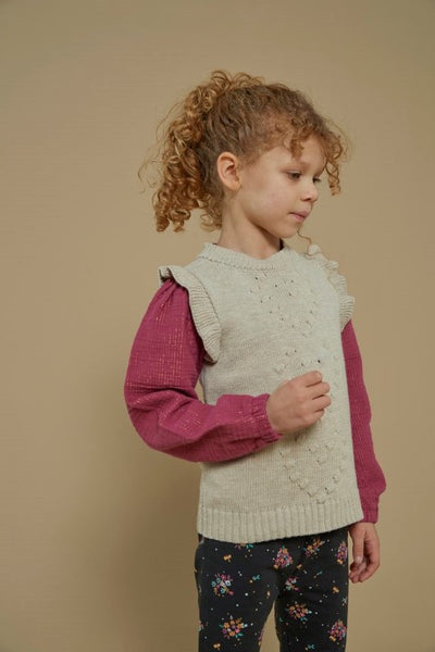 Jubel w25 Flared broek AOP - Shine Bright Antraciet 92200487 W25J3