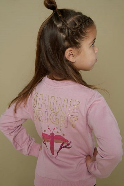Jubel w25 Sweater - Shine Bright l.Roze 91600451 W25J3