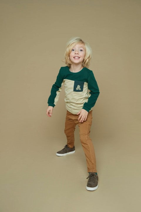 Sturdy w25 Longsleeve - Chasing Trails Groen 71600622 W25S2