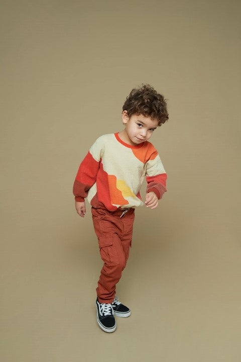Sturdy w25 Cargo broek - Chasing Trails Roest 72200242 W25S2