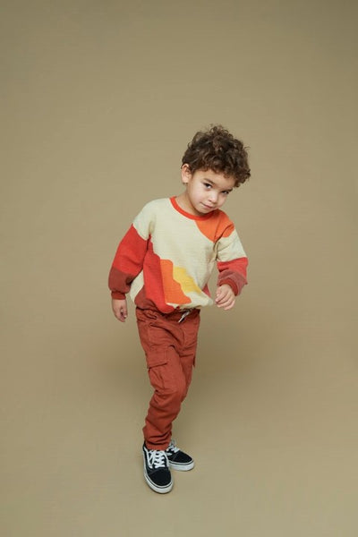 Sturdy w25 Cargo broek - Chasing Trails Roest 72200242 W25S2