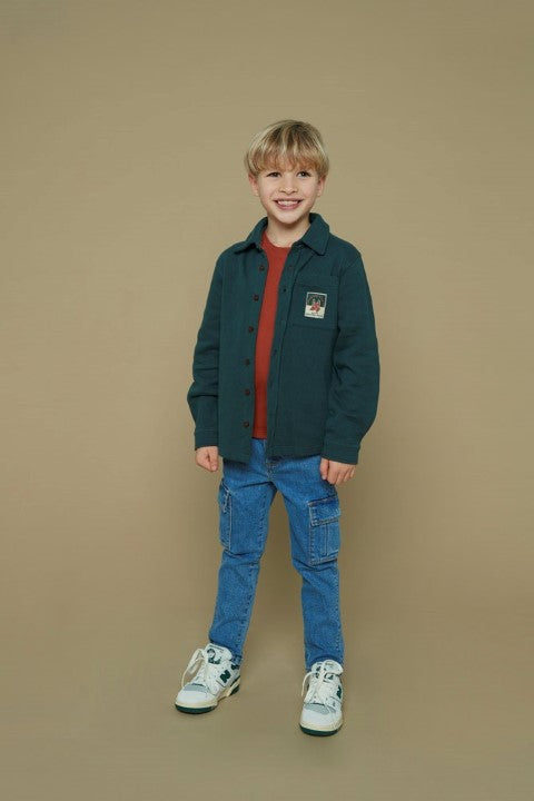 Sturdy w25 Longsleeve - Chasing Trails Roest 71600623 W25S2