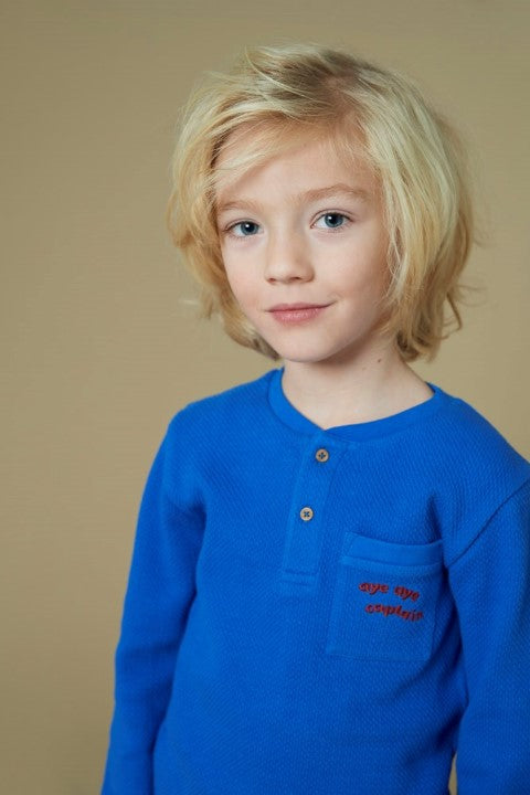 Sturdy w25 Longsleeve - Waves and Whales Aqua 71600642 W25S3
