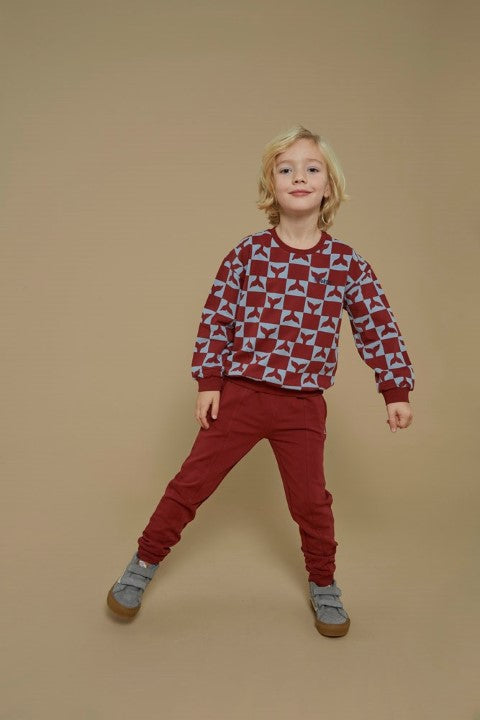 Sturdy w25 Broek - Waves and Whales Bordeaux 72200247 W25S3