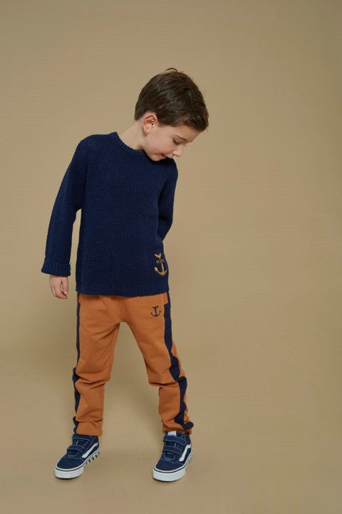 Sturdy w25 Broek - Waves and Whales Hazelnoot 72200248 W25S3