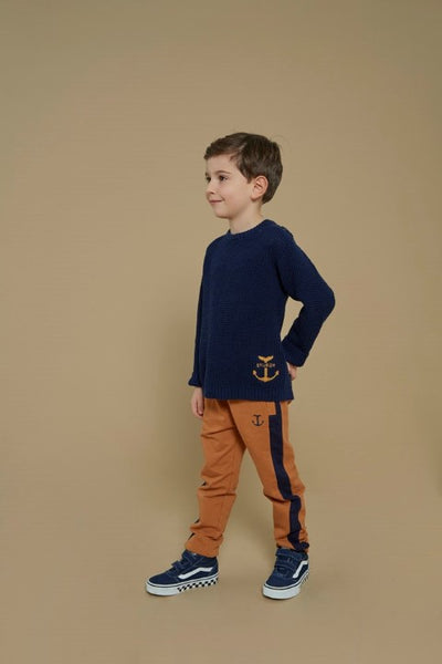 Sturdy w25 Broek - Waves and Whales Hazelnoot 72200248 W25S3