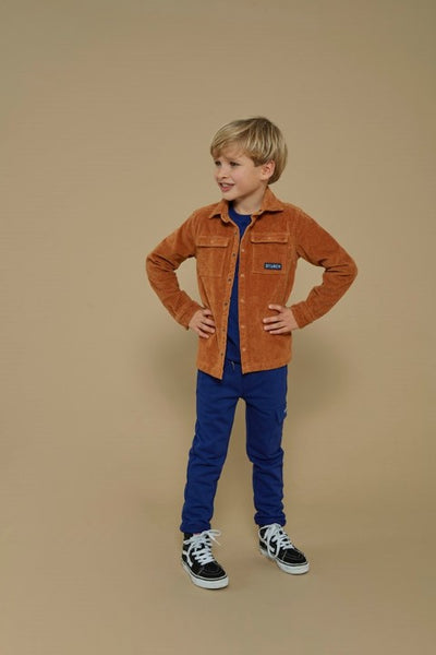 Sturdy w25 Overhemd corduroy - Waves and Whales Hazelnoot 72300053 W25S3