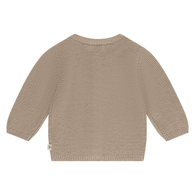 A Tiny Story NOOS baby cardigan outmeal melange TIN00029300 TIN-00001
