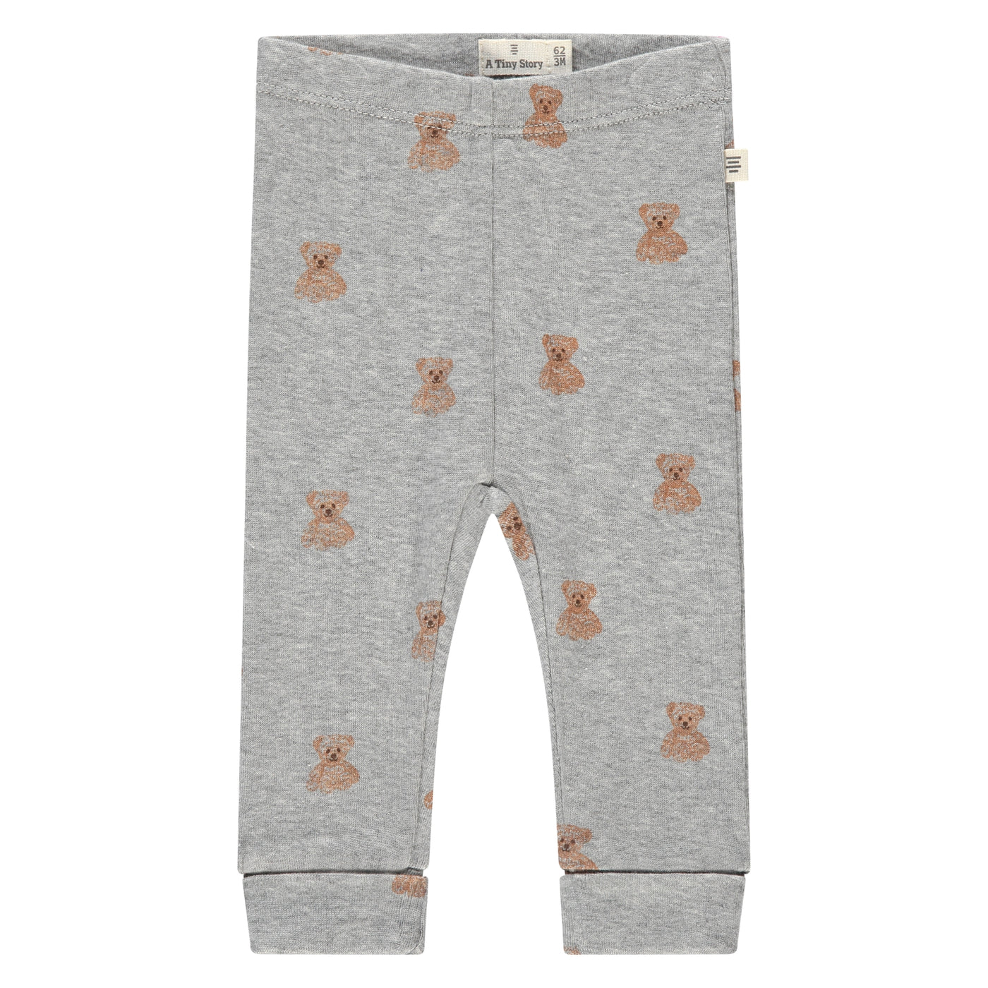 A Tiny Story W25 baby pants light grey melange TIN25429231