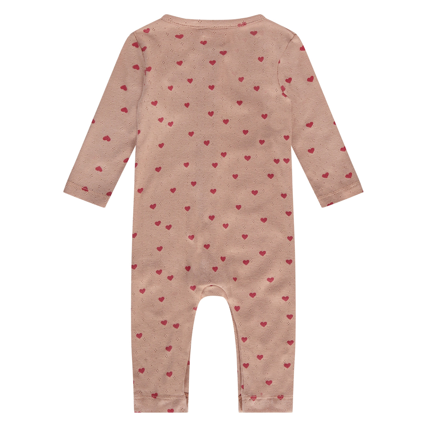 A Tiny Story S25 baby suit long sleeve dusty coral TIN25129731