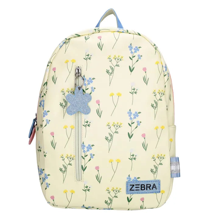 Zebra girls rugzak Crème bloemen W011561267-1267