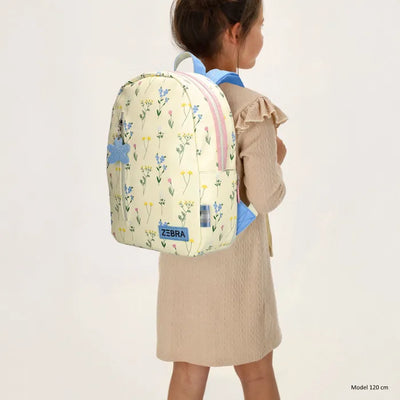 Zebra girls rugzak Crème bloemen W011561267-1267