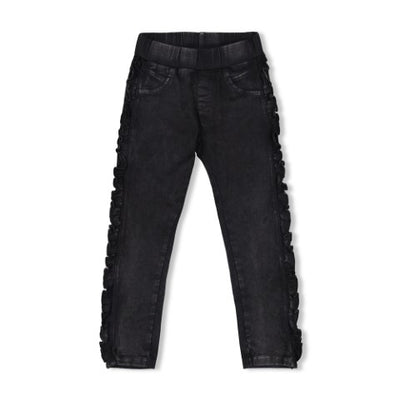 Jubel w23 Skinny jeans ruches - Winter Denim Black Denim 92200410 W23J4