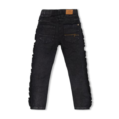 Jubel w23 Skinny jeans ruches - Winter Denim Black Denim 92200410 W23J4