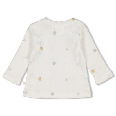 Feetje w24 Longsleeve rib AOP - Autumn Sweetness Offwhite W2410 51602366 600